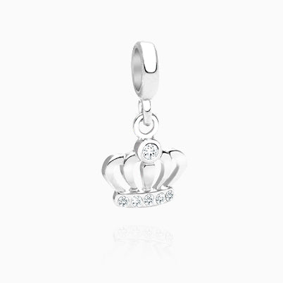 Star Light Star Bright, Sterling Silver Multi-Studded CZ Small Round – Children’s Adoré™ Charm