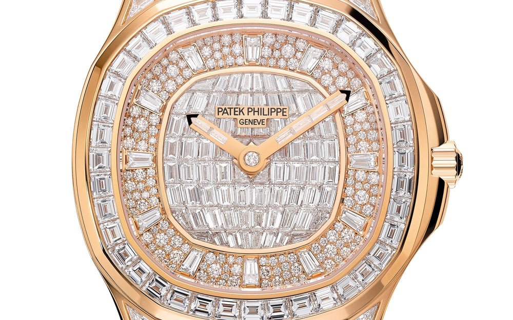 Aquanaut Luce Haute Joaillerie, 18k Rose Gold with 313 diamonds ~7,9ct, 38,8mm, Ref# 5062/450R-001