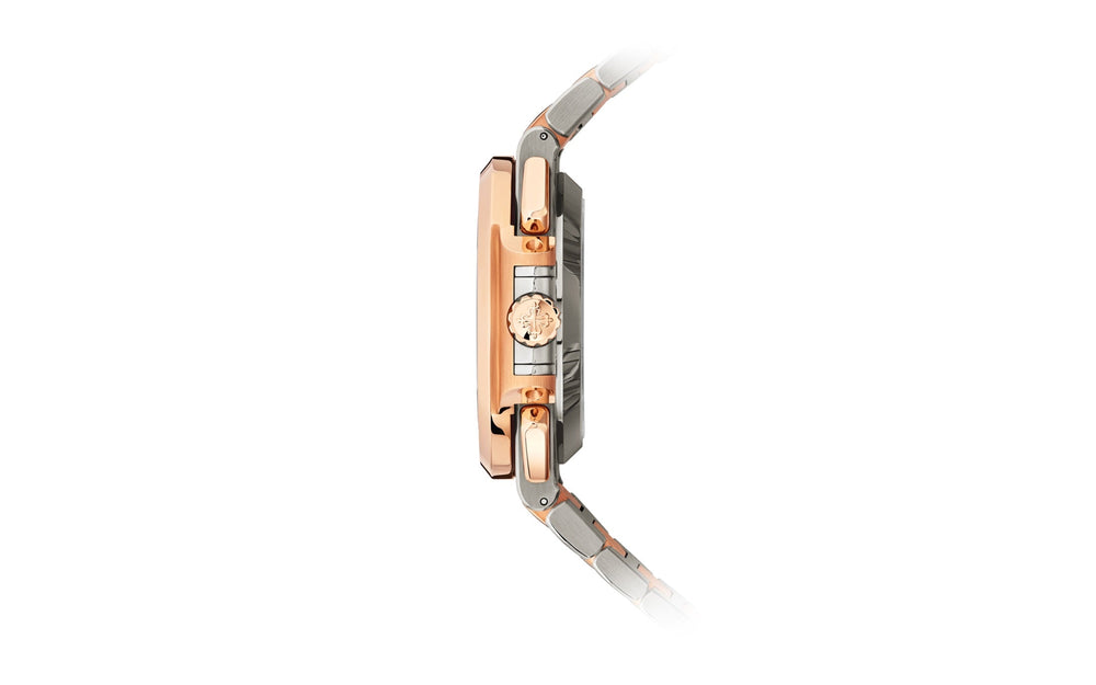 Nautilus Flyback Chronograph, Date Watch, 18k Rose Gold and Stainless Steel, 40,5 mm, Ref# 5980/1AR-001