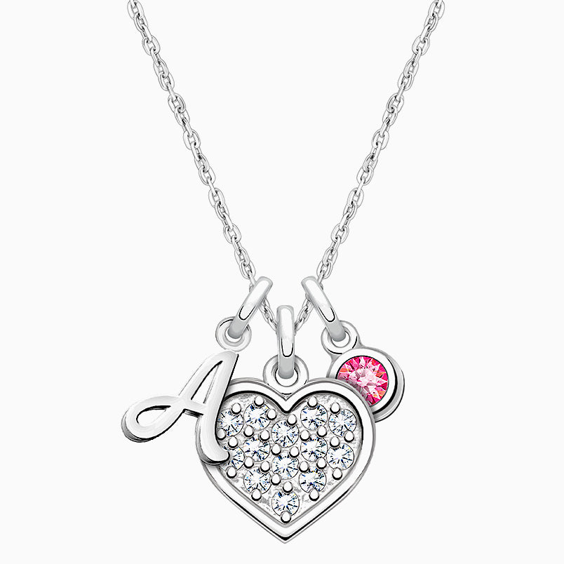 Tiny Blessings Birthstone, Teen’s Name Bracelet for Girls – Sterling Silver