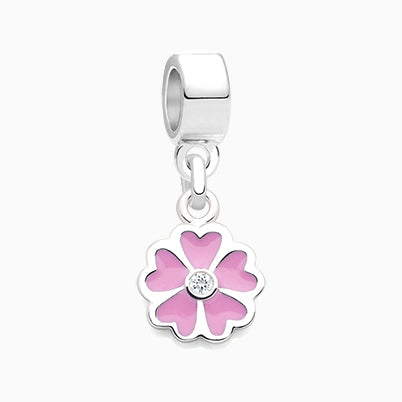 Flutter By Little Butterfly, Sterling Silver Butterfly with CZ’s – Children’s Adoré™ Dangle Charm