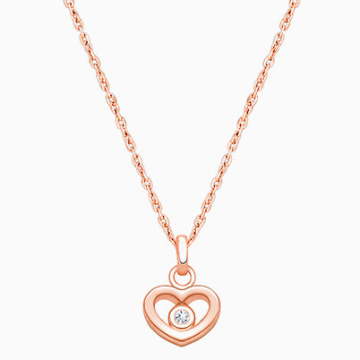 Pearl Halo, Clear CZ Baby/Children’s Earrings, Screw Back – 14K Rose Gold