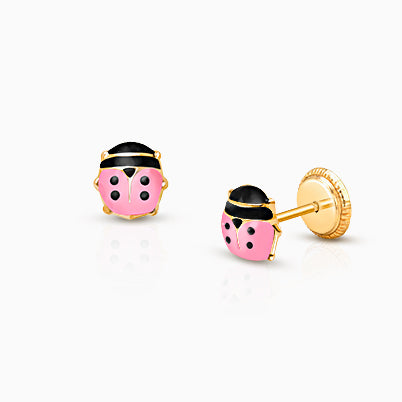 Little Butterfly, Baby/Children’s Earrings, Screw Back – 14K Gold