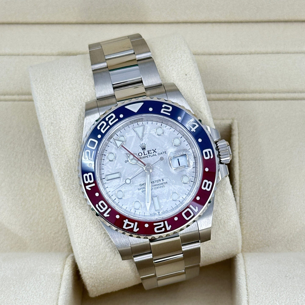GMT-Master II 18 ct white gold Ref# 126719BLRO-0002