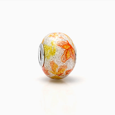 Pixie Dust and Posies, Sterling Silver and Pavé CZ Flower Round – Children’s Adoré™ Charm