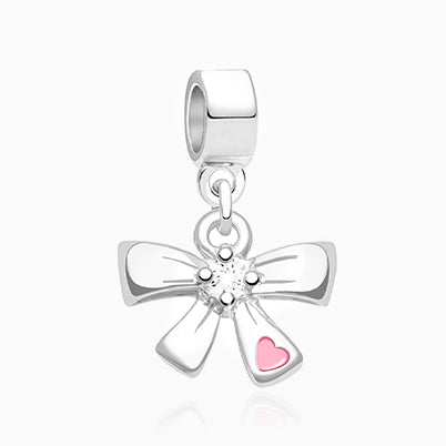 Fairy Godmother, Sterling Silver and Pavé CZ Magic Wand – Children’s Adoré™ Dangle Charm