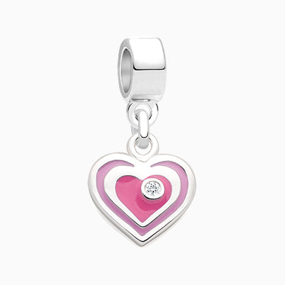 Best Friend Bear, Sterling Silver Teddy Bear with CZ Bow – Children’s Adoré™ Charm