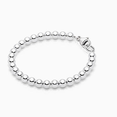 Boy’s Oxidized Silver, Baby/Children’s Engraved Bracelet – Sterling Silver