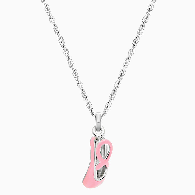 Love Bug, Children’s Pink Ladybug Necklace for Girls – Sterling Silver