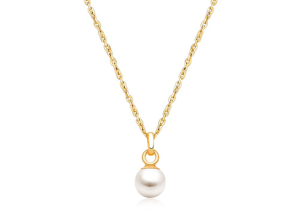 My Little Pearl, Teen’s Necklace for Girls – 14K Gold