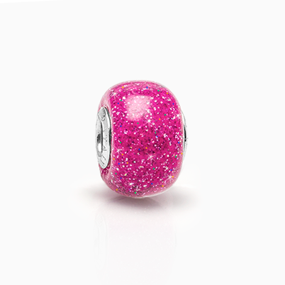 Straight “A” Student, Sterling Silver and Pink Enamel Backpack – Children’s Adoré™ Charm