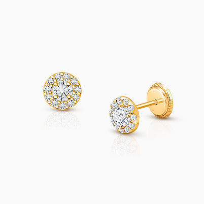 11mm Modern Huggie Hoops, Teen’s Earrings – 14K Gold
