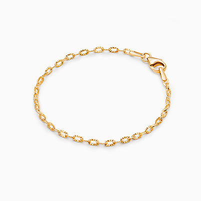 Bracelet Extender Chain, 1-Inch Length (Add to Existing Bracelet) – 14K Gold