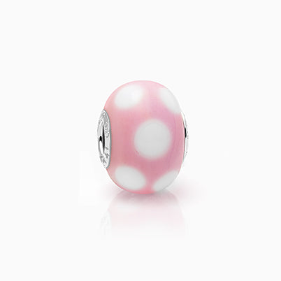 Straight “A” Student, Sterling Silver and Pink Enamel Backpack – Children’s Adoré™ Charm