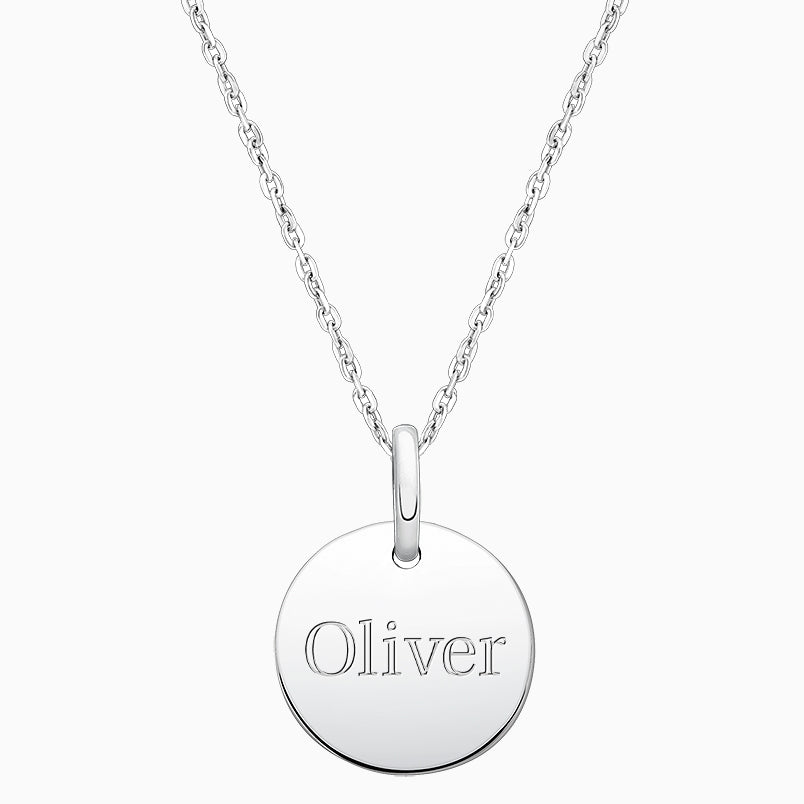Tiny Blessings Birthstone, Baby/Children’s Engraved Bracelet for Boys – Sterling Silver