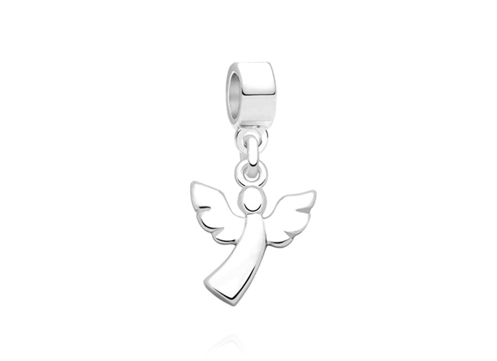 Love From Above, Sterling Silver Angel with Heart – Children’s Adoré™ Dangle Charm
