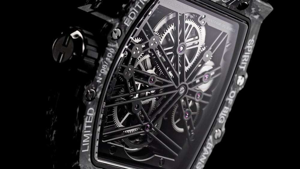 Spirit of Big Bang TOURBILLON CARBON WHITE Ref# 645.QW.2012.RW
