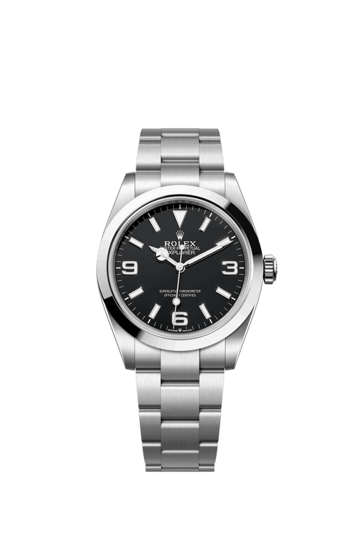 Explorer 40, Oystersteel, 40mm, Ref# 224270-0001