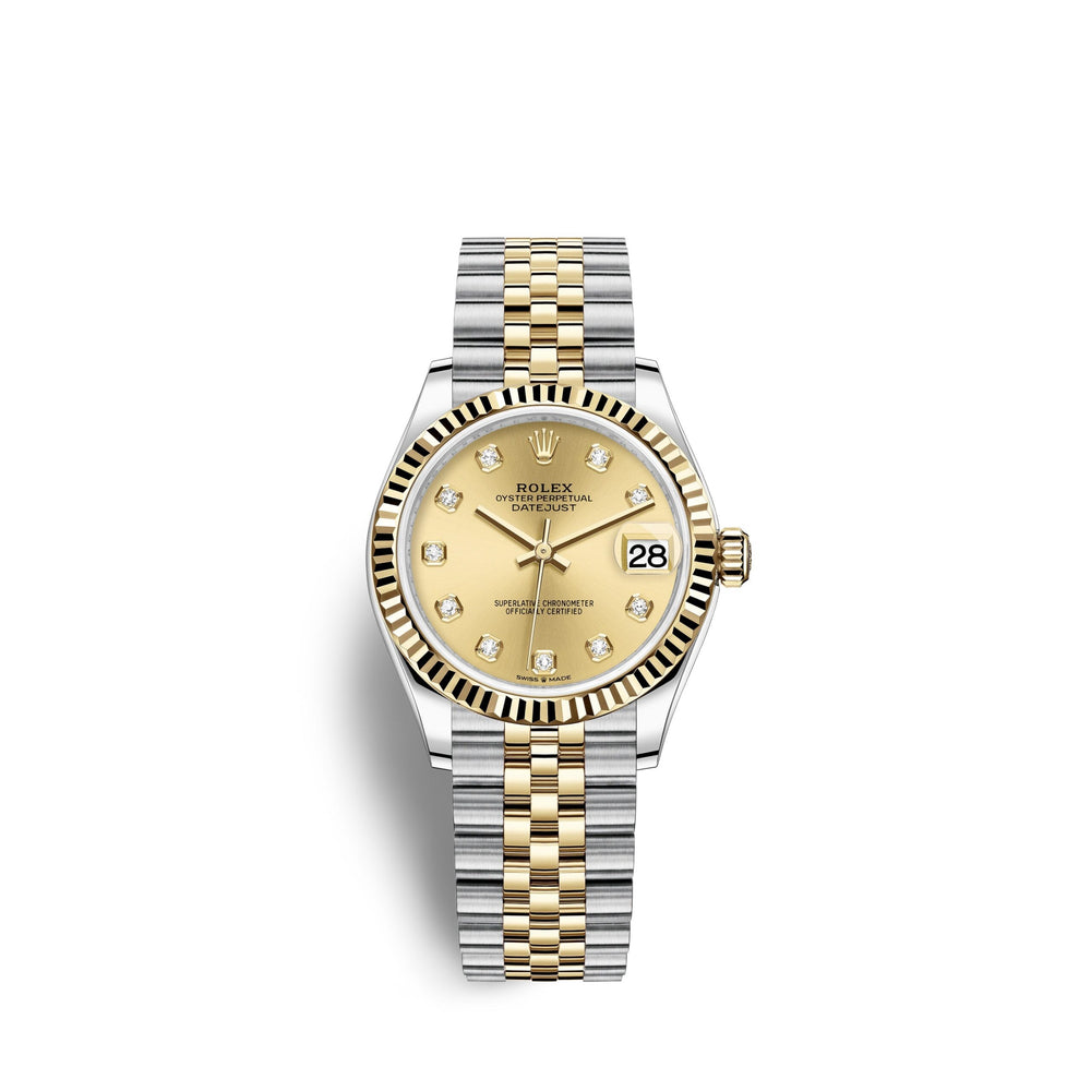 Datejust 31, Oystersteel and 18k Yellow Gold, Ref# 278273-0026