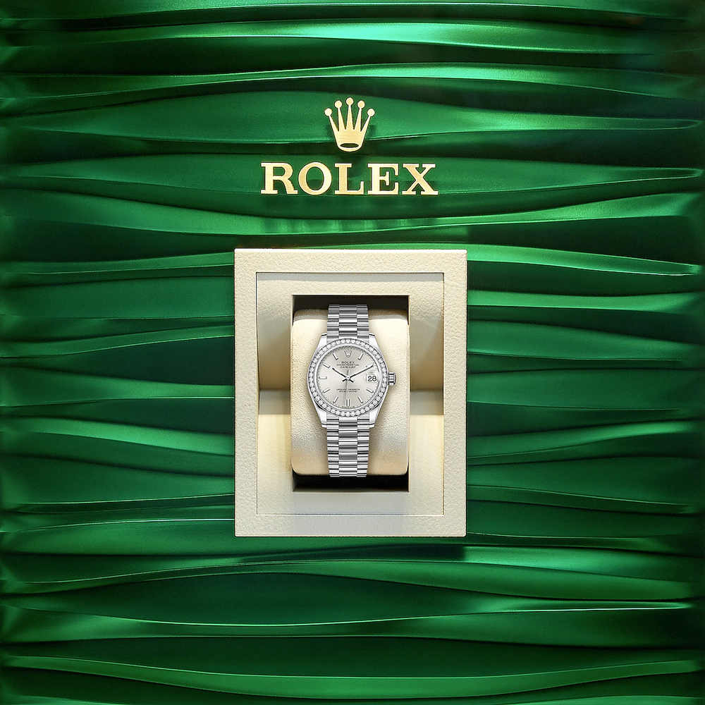 Datejust 31, 18kt White Gold, Ref# 278289RBR-0012
