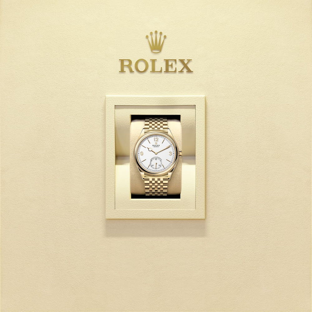 Unworn 2025, Perpetual 1908, 18k Yellow Gold, 39mm, Ref# 52508-0008, box and papers