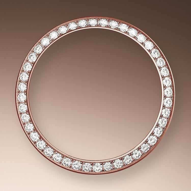 Lady-Datejust 28, 18kt Everose Gold and diamonds, Ref# 279135RBR-0029