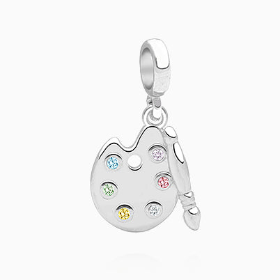Four and Fabulous!, Sterling Silver Number 4 Charm – Children’s Adoré™ Dangle Charm