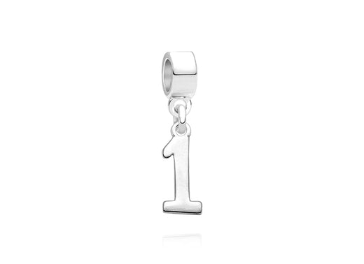 One is Fun!, Sterling Silver Number 1 Charm – Children’s Adoré™ Dangle Charm