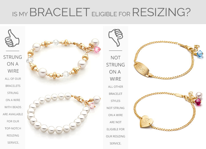 Bracelet Resizing Service – 14K Gold Bracelets