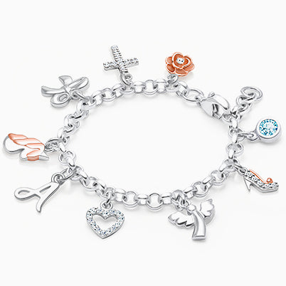 Simple Cross, Teeny Tiny Teen’s Necklace for Girls – 14K White Gold