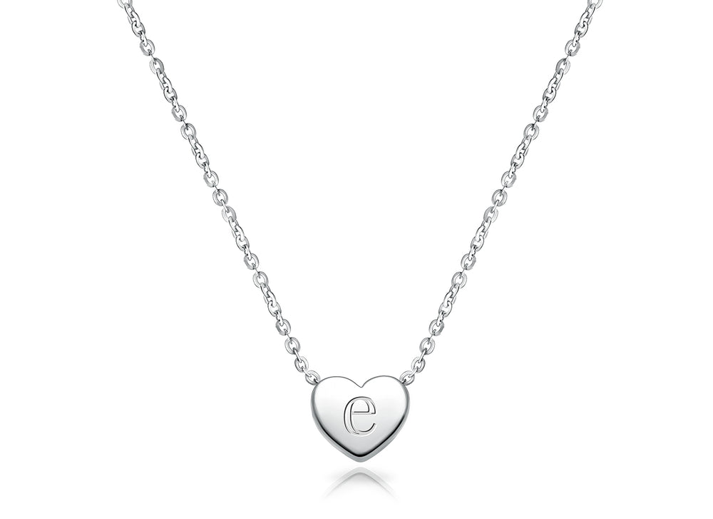 Mini Sliding Heart, Engraved Mother’s Necklace for Women (FREE Personalization) – Sterling Silver
