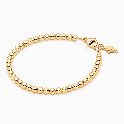 Tiny Blessings Birthstone, Baptism/Christening Name Bracelet for Boys – Sterling Silver
