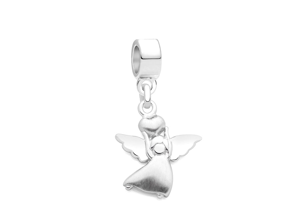 All American Girl, Sterling Silver USA Flag Heart – Children’s Adoré™ Charm