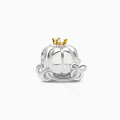 Your Carriage Awaits, Sterling Silver and Enamel Carriage – Children’s Adoré™ Dangle Charm