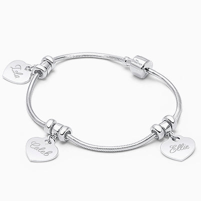 4mm Tiny Blessings Beads, Mother’s Beaded Bracelet for Women – Sterling Silver
