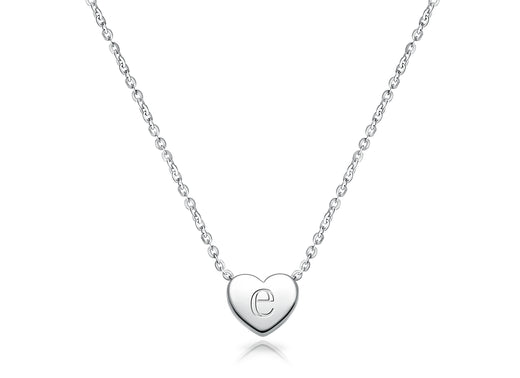 Mini Sliding Heart, Engraved Communion Children’s Necklace for Girls (FREE Personalization) – Sterling Silver