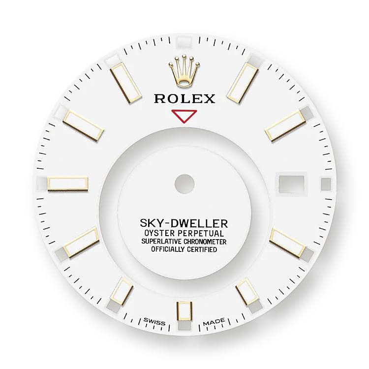Sky-Dweller 42mm, 18k Yellow Gold, Ref# 326938-0005