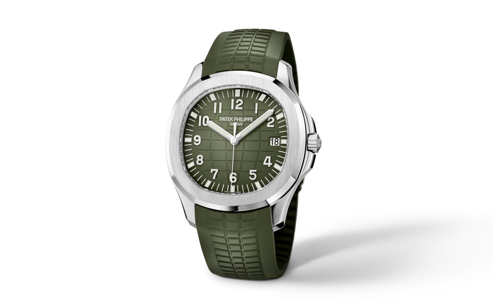 Aquanaut Jumbo Date, Sweep Seconds, 18k White Gold, 42,2 mm, Ref# 5168G-010