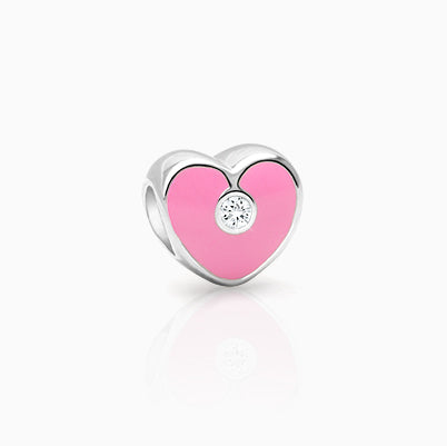 Endless Hugs & Kisses, Sterling Silver with Clear CZ’s XOXO – Children’s Adoré™ Charm