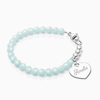 Design Your Own Teen’s Classic Charm Bracelet for Girls (Includes Initial Charm) – Sterling Silver