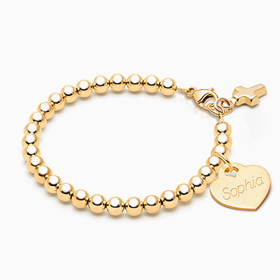 Light of Heaven, Christening/Baptism Baby/Children’s Cross Earrings, Screw Back, Clear CZ – 14K Gold