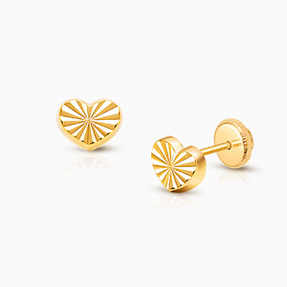 11mm Modern Huggie Hoops, Teen’s Earrings – 14K Gold