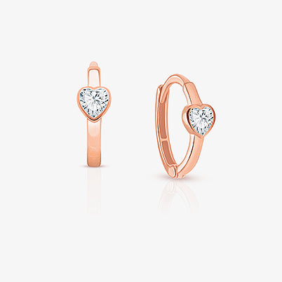 Everlasting Faith, Cross Children’s Necklace for Girls – 14K Rose Gold