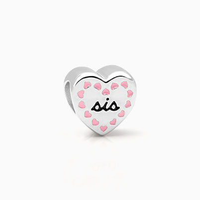 Once Upon a… Dream Dress, Sterling Silver Pink Princess Dress – Children’s Adoré™ Dangle Charm