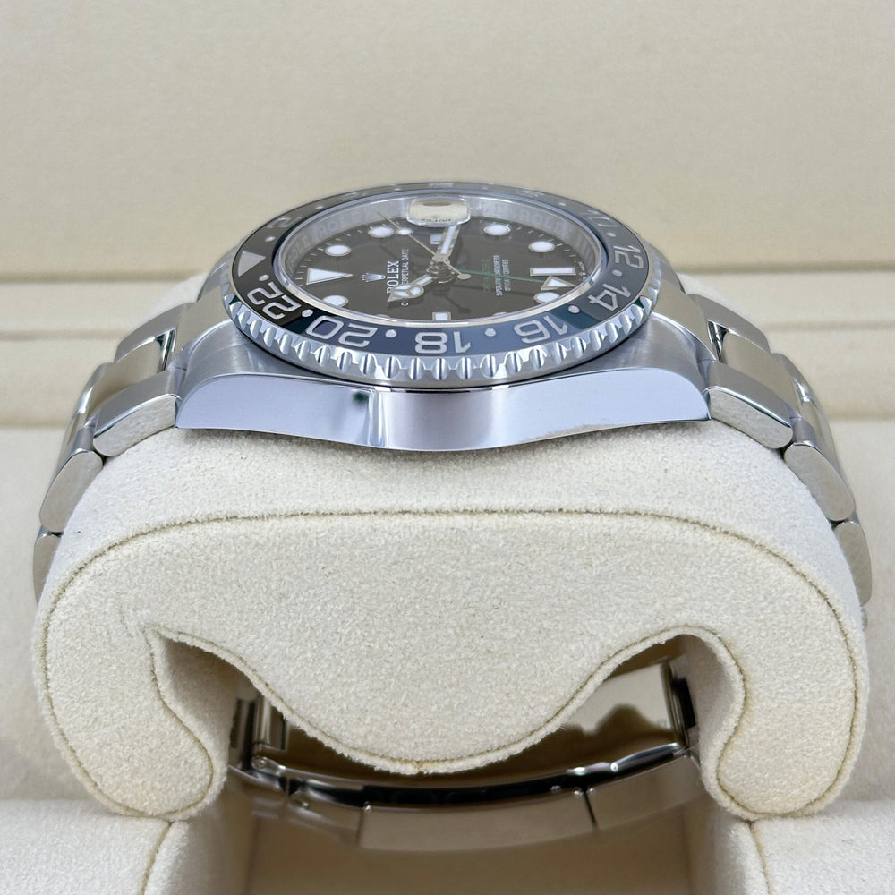 Unworn GMT-Master II, Bruce Wayne, Black, Oyster, Ref# 126710grnr-0004
