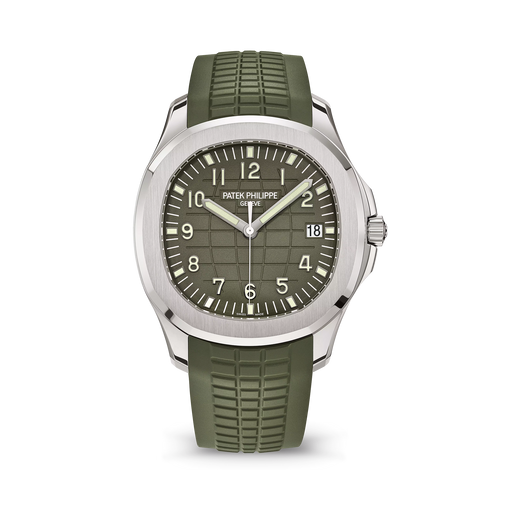 Aquanaut Jumbo Date, Sweep Seconds, 18k White Gold, 42,2 mm, Ref# 5168G-010