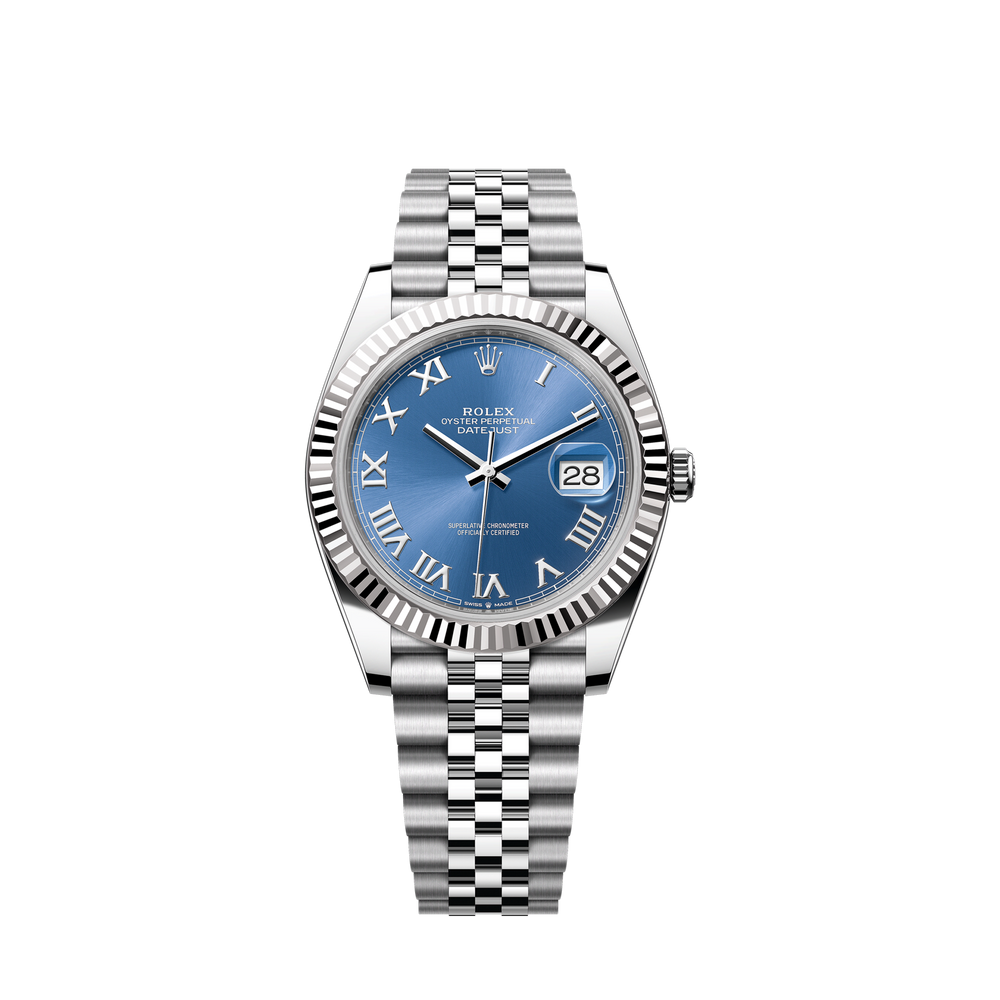Datejust 41, Stainless Steel and 18k White Gold, 41mm, Ref# 126334-0026