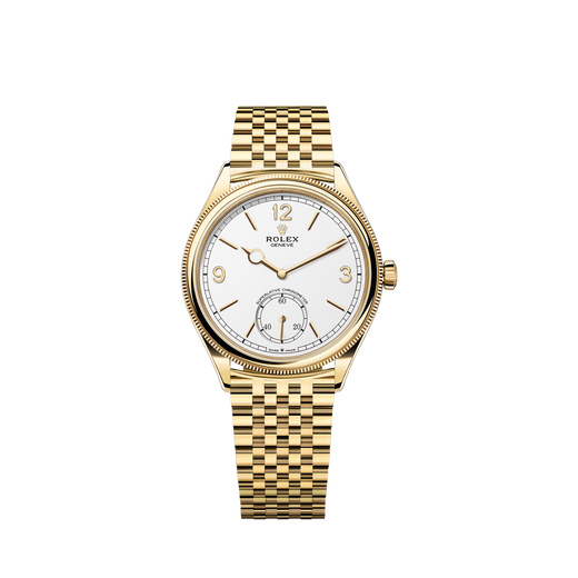 Unworn 2025, Perpetual 1908, 18k Yellow Gold, 39mm, Ref# 52508-0008, box and papers