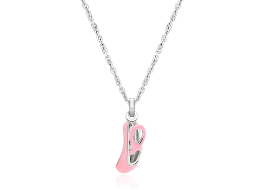 Little Ballerina, Children’s Ballet Shoe Necklace for Girls – Sterling Silver