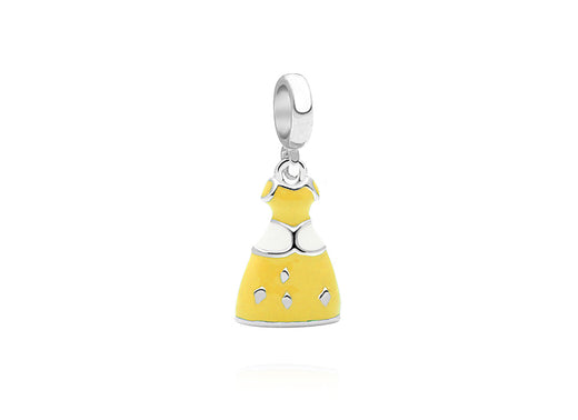 Belle of the Ball, Sterling Silver Yellow Princess Dress – Children’s Adoré™ Dangle Charm